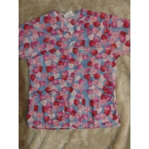 Classic Style 709 Size Extra Small Scrub Valentine's Day
